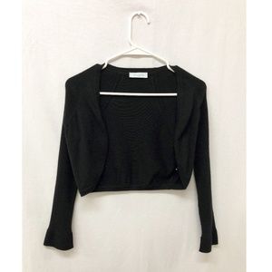 Emilio Pucci Black Cropped Cardigan